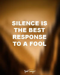 fool-silence